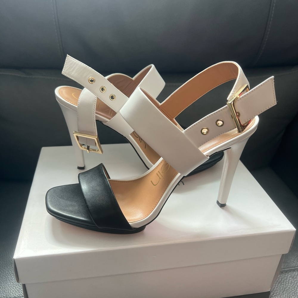 Calvin Klein heels with strap